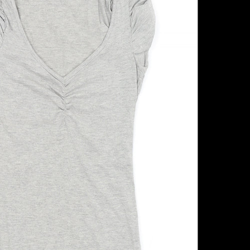 H&M Womens Grey   T-Shirt Dress  Size XS