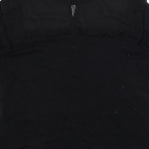 Dorothy Perkins Womens Black   Basic T-Shirt Size 10