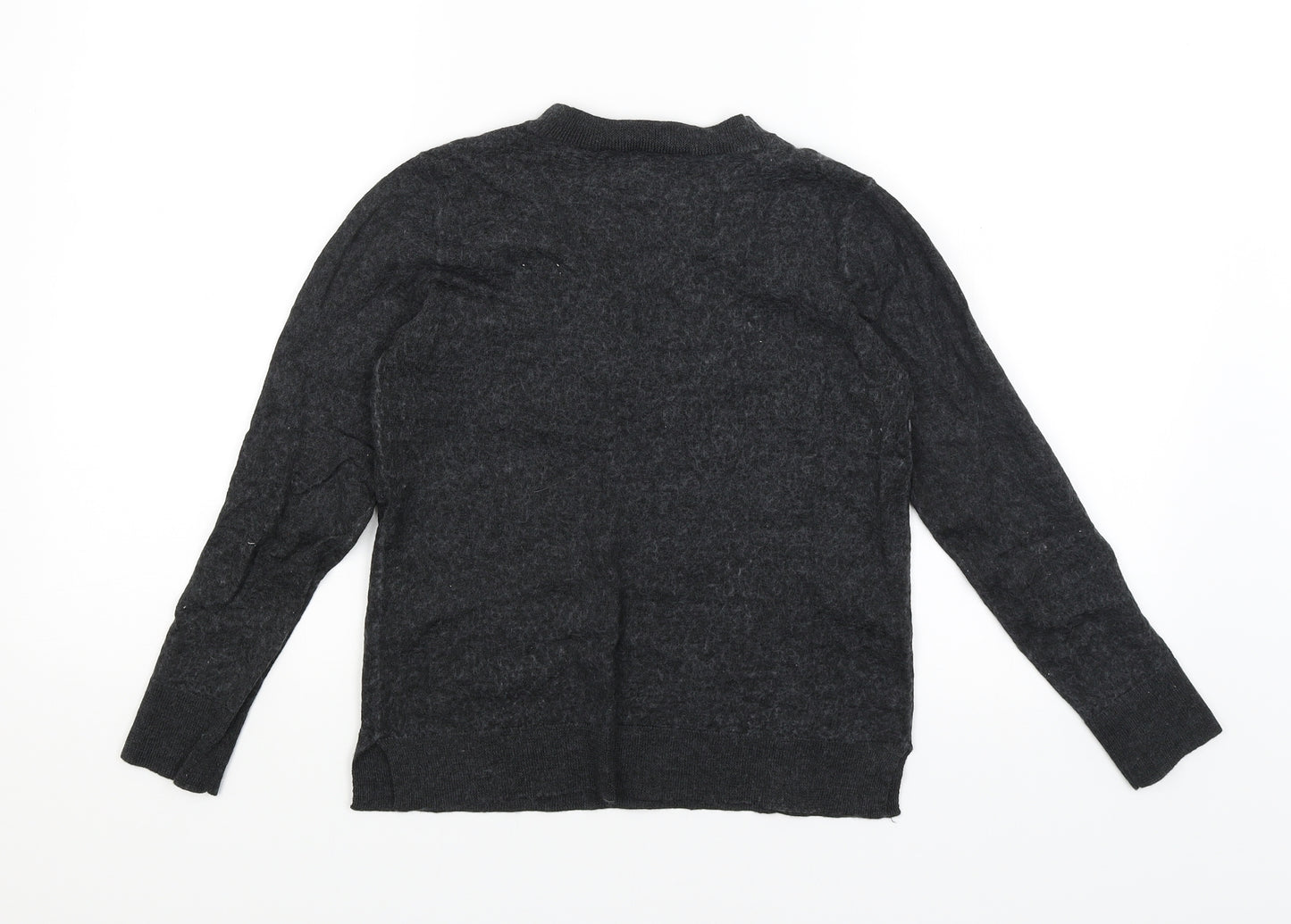Betty Jackson Black Womens Grey   Pullover Jumper Size 14