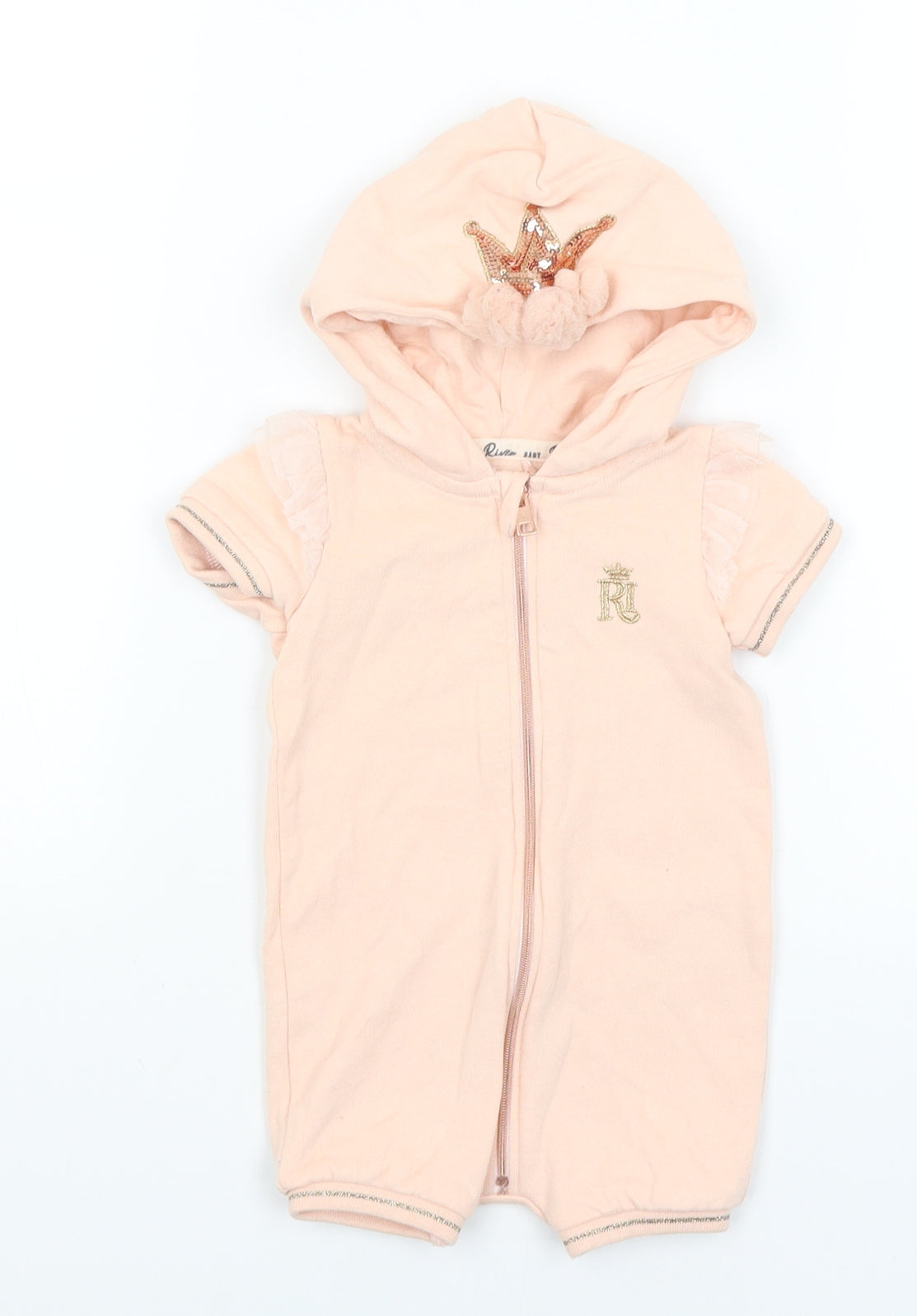 River Island Baby Pink   Romper One-Piece Size 3-6 Months
