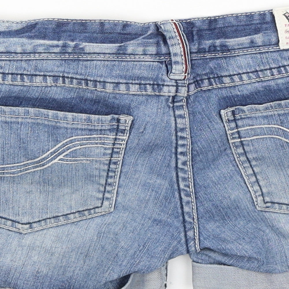 Fat Face Girls Blue   Hot Pants Shorts Size 10 Years