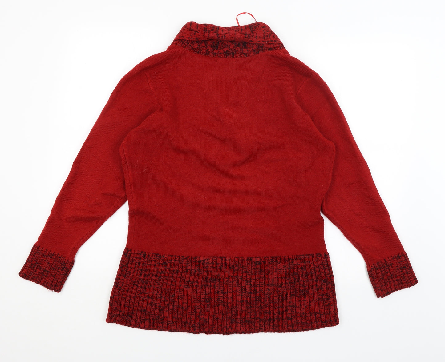 Roman Womens Red   Henley Jumper Size 16