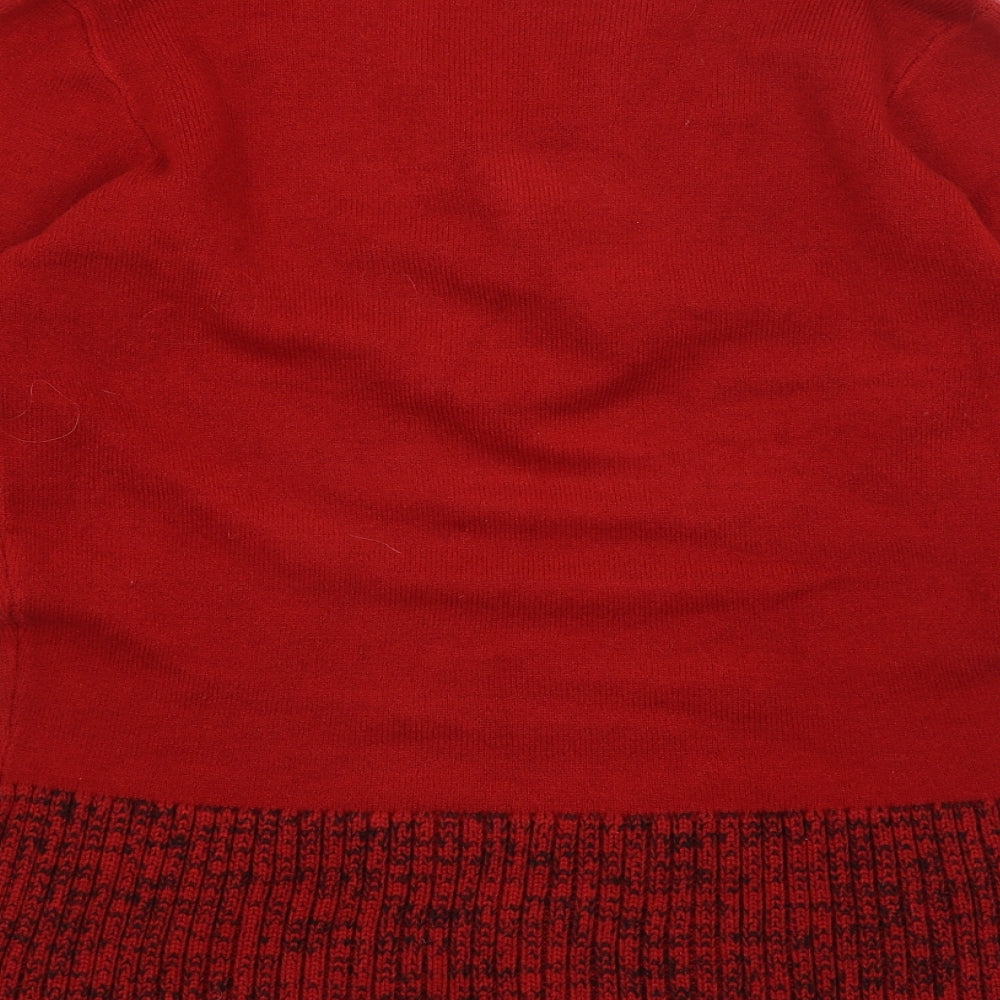 Roman Womens Red   Henley Jumper Size 16