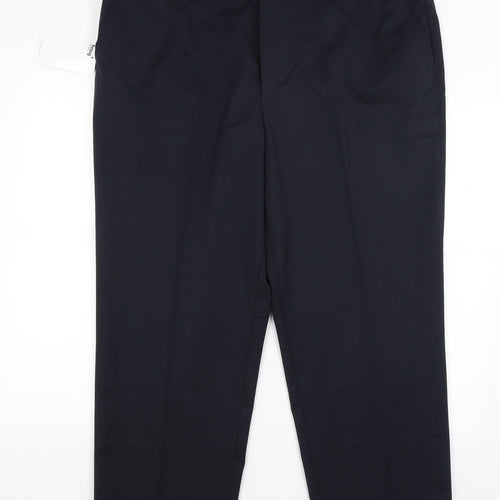 The Fitting Room Mens Blue   Dress Pants Trousers Size 42 in L28 in