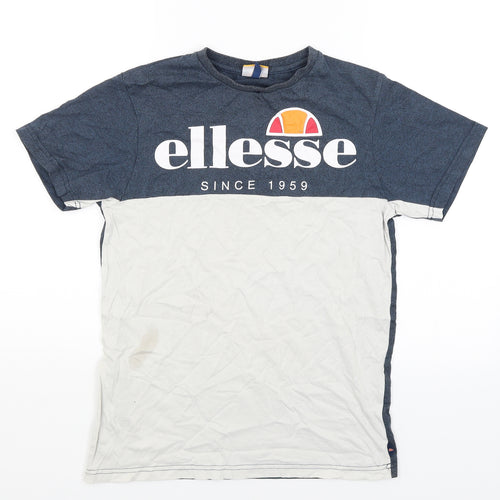 ellesse Mens Blue    T-Shirt Size XS