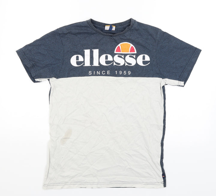 ellesse Mens Blue T-Shirt Size XS