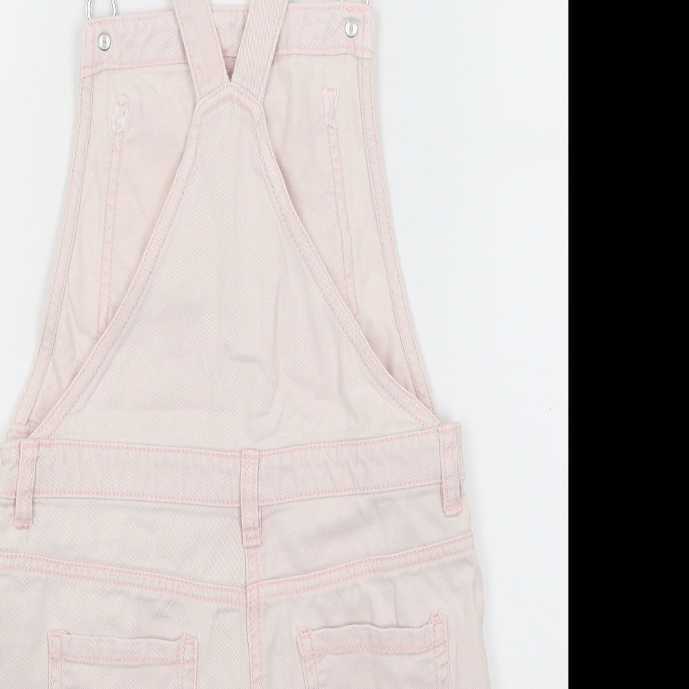 NEXT Girls Pink   Dungaree One-Piece Size 9 Years