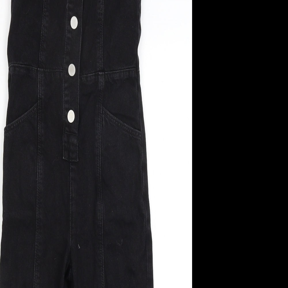 NEXT Girls Black   Jumpsuit One-Piece Size 8 Years L18 in