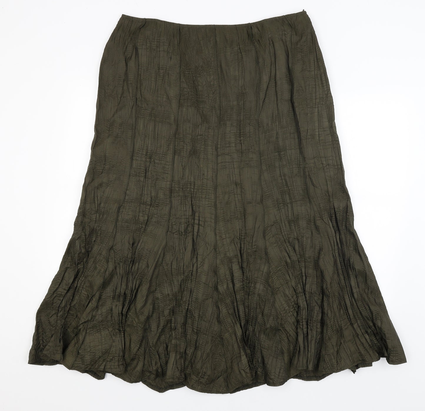 Viyella Womens Green   Maxi Skirt Size 16