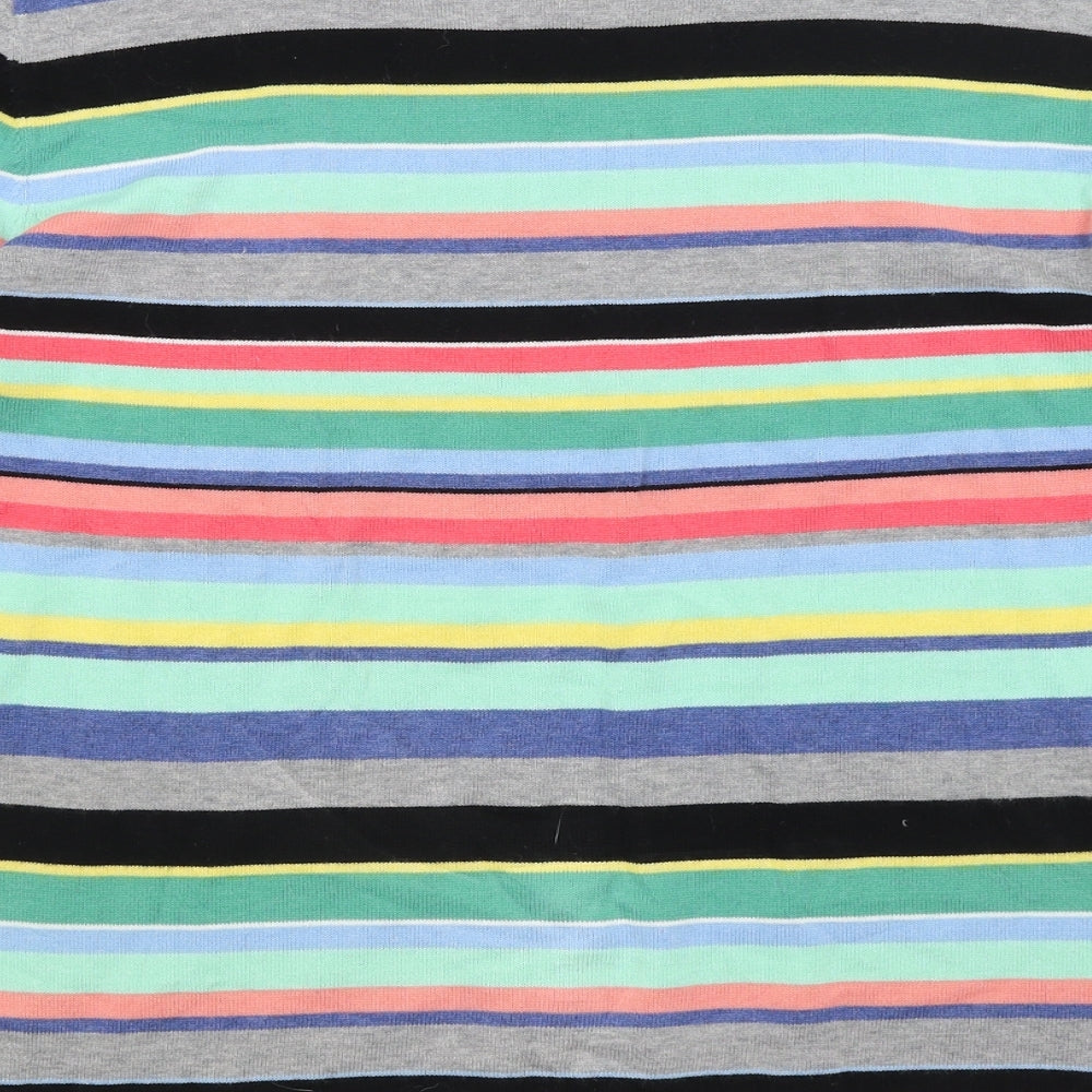 Gerry Weber Womens Multicoloured Striped  Basic T-Shirt Size 16