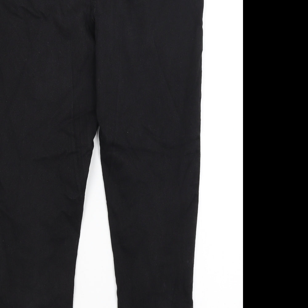 Matalan Womens Black   Jegging Jeans Size 14 L25 in