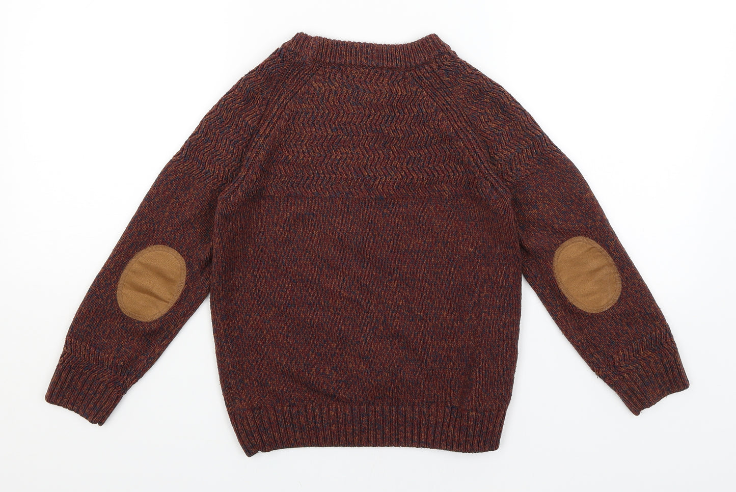 George Boys Red   Pullover Jumper Size 6-7 Years