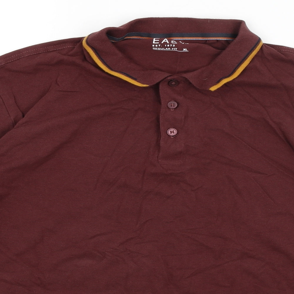 Easy Mens Red    Polo Size XL
