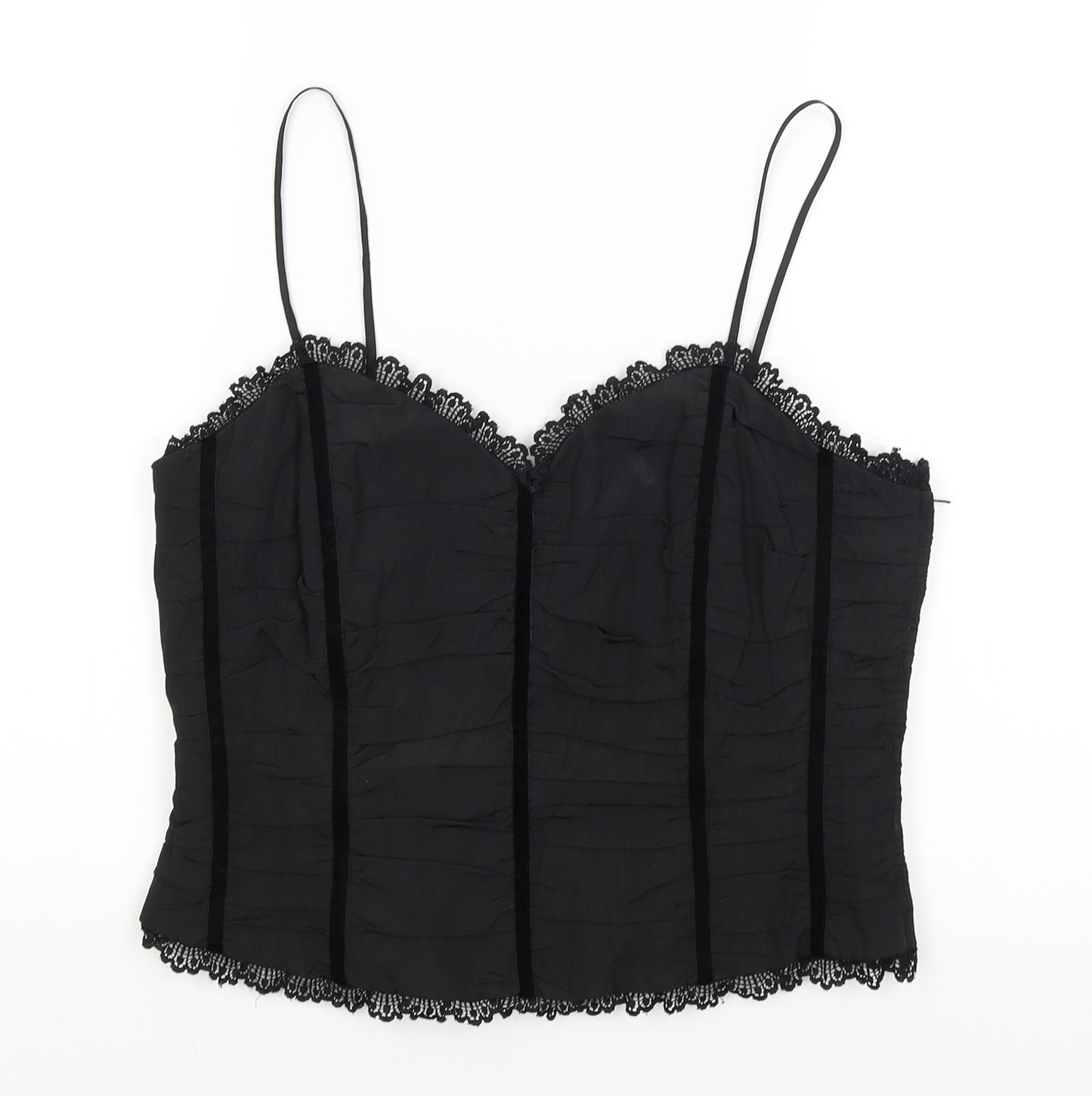 Per Una Womens Black   Camisole Tank Size 14