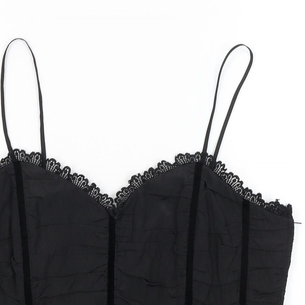 Per Una Womens Black   Camisole Tank Size 14