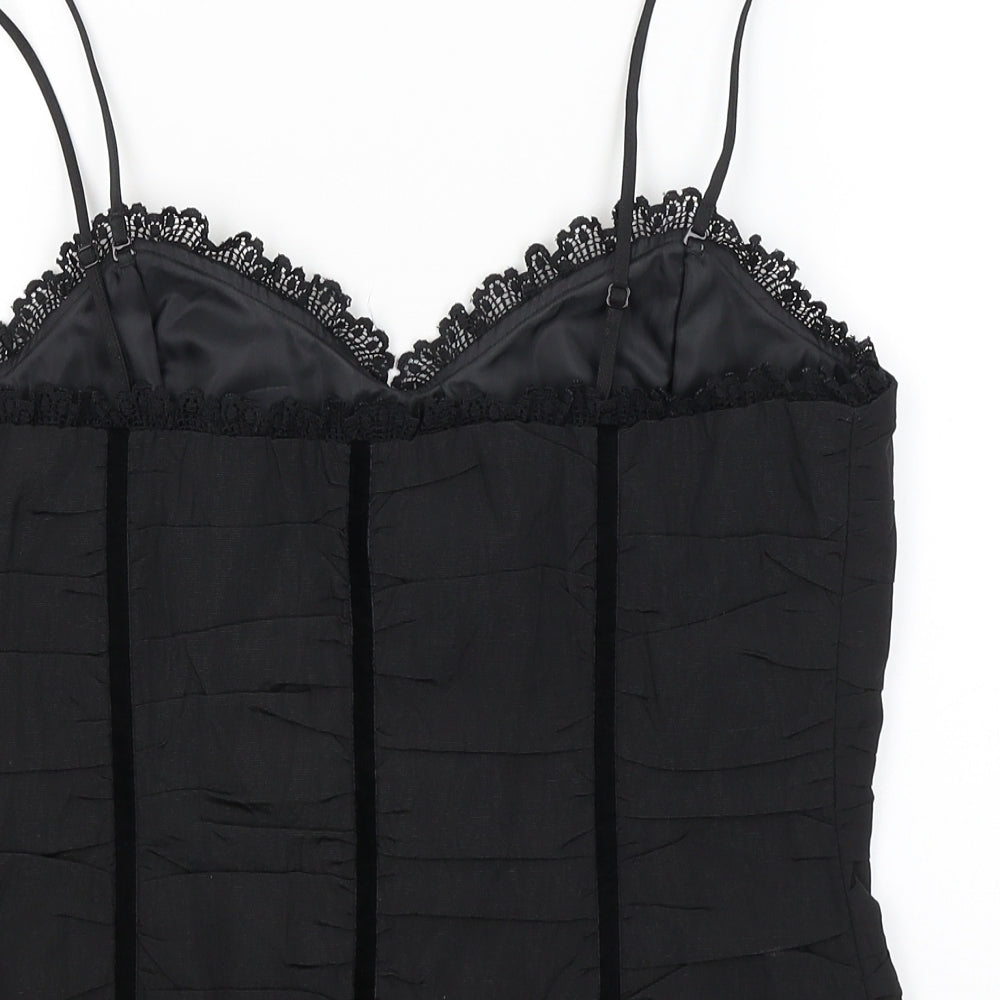 Per Una Womens Black   Camisole Tank Size 14