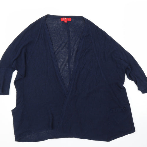 Derhy Womens Blue   Cardigan Jumper Size S