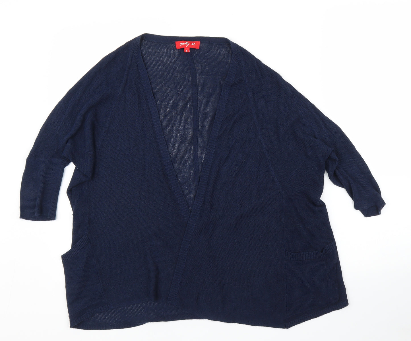 Derhy Womens Blue   Cardigan Jumper Size S