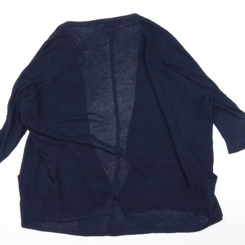 Derhy Womens Blue   Cardigan Jumper Size S