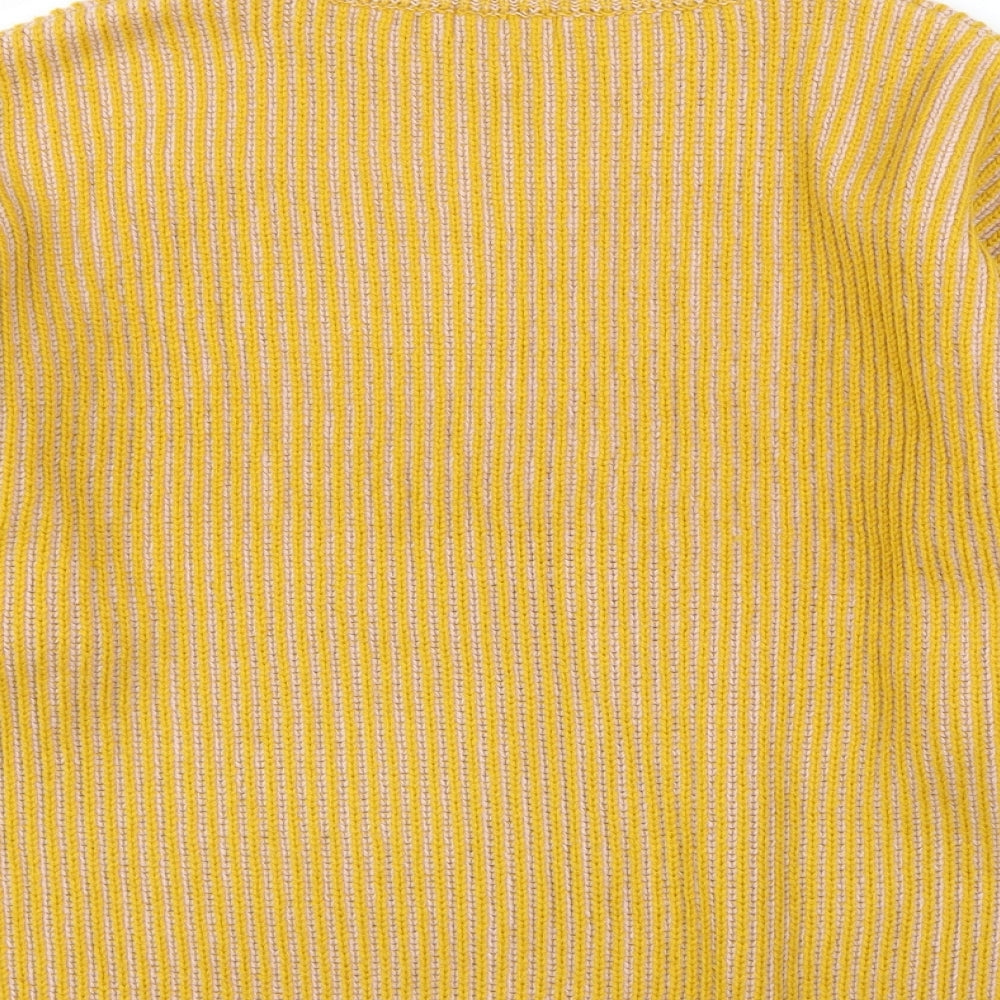 Topshop Womens Yellow   Pullover Jumper Size S