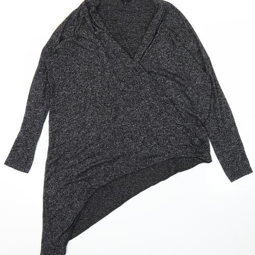 River Island Womens Grey   Basic Blouse Size 8