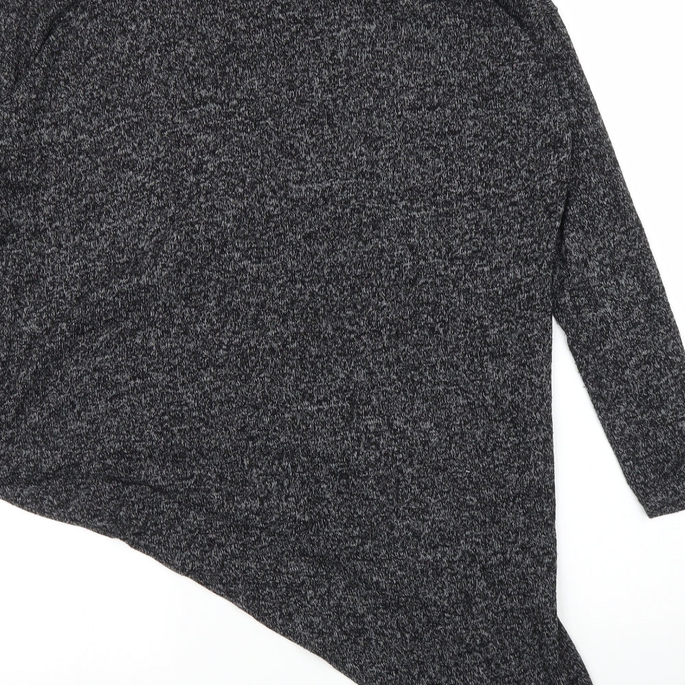 River Island Womens Grey   Basic Blouse Size 8
