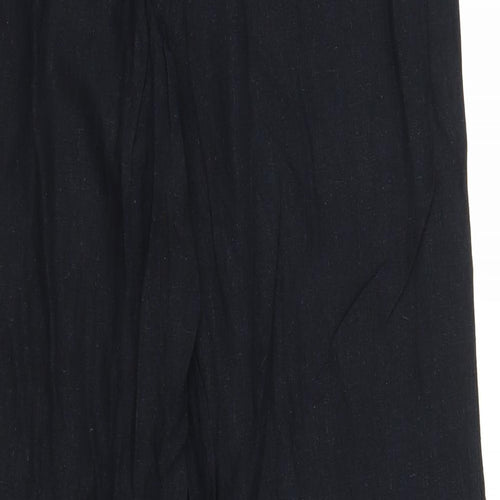 M&Co Womens Blue   Trousers  Size 14 L28 in