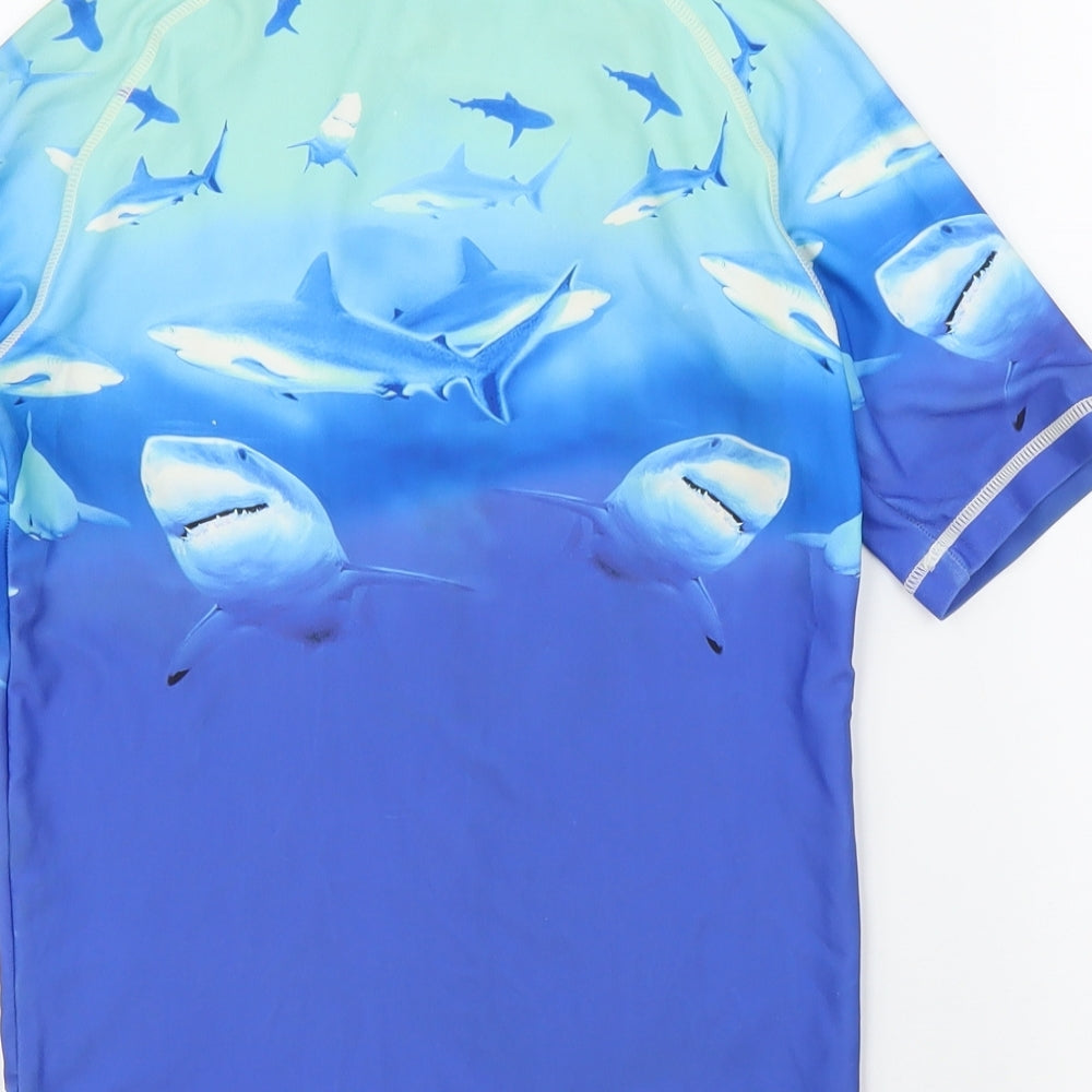 NEXT Girls Blue   Basic T-Shirt Size 10 Years