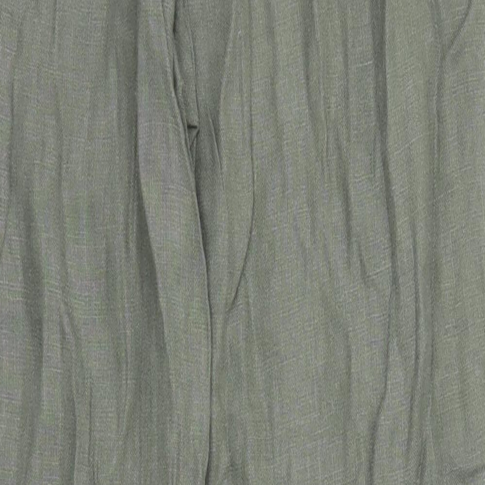M&S Womens Green   Cargo Trousers Size 10 L27 in