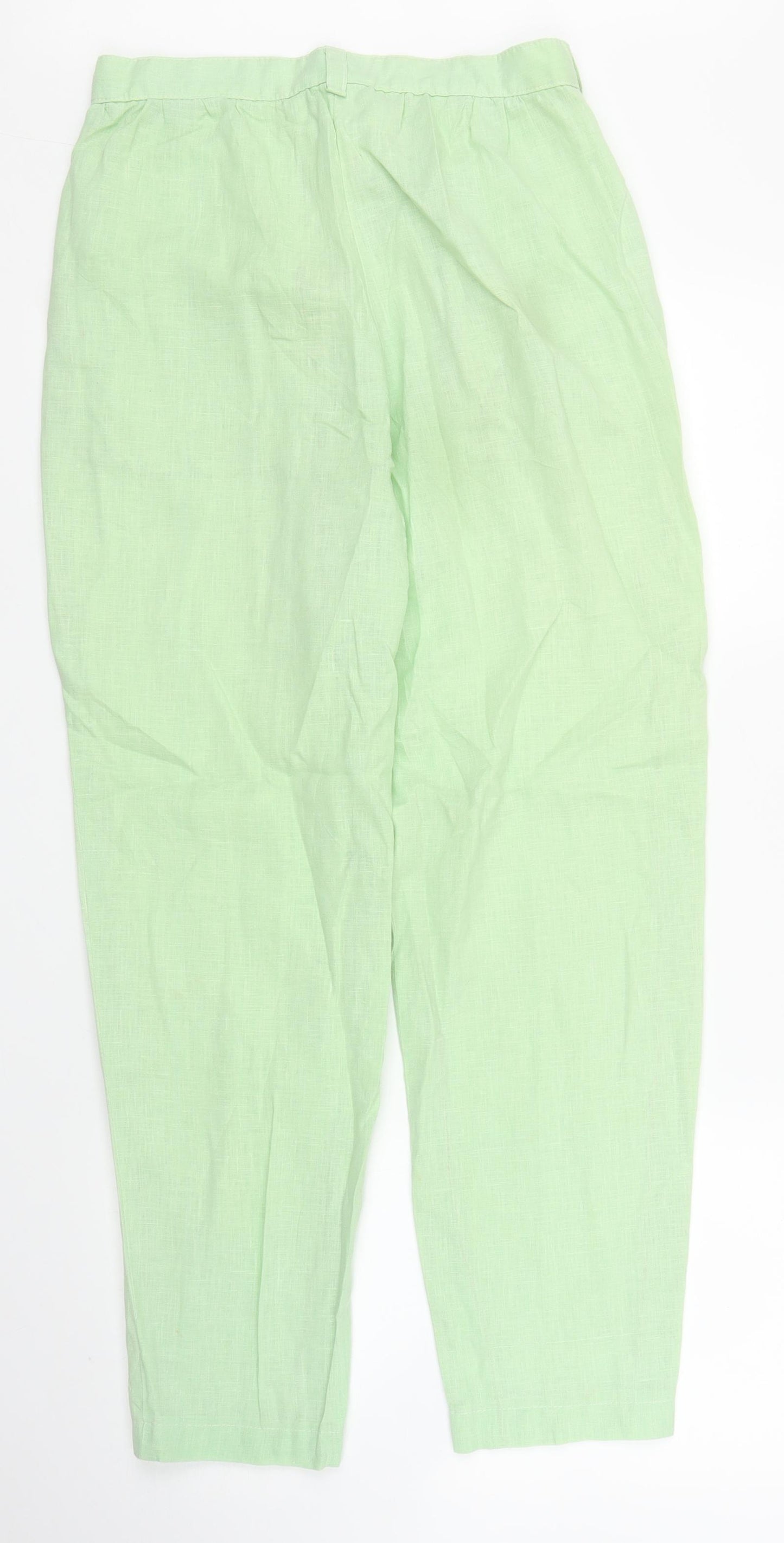 Preworn Womens Green   Bloomer Trousers Size M L25 in - Handmade