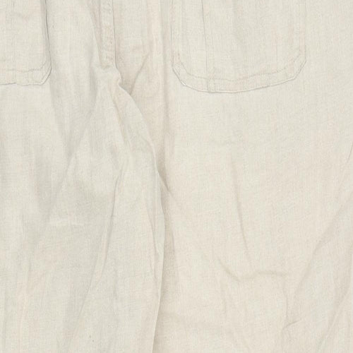 M&S Mens Beige   Trousers  Size 40 in L29 in