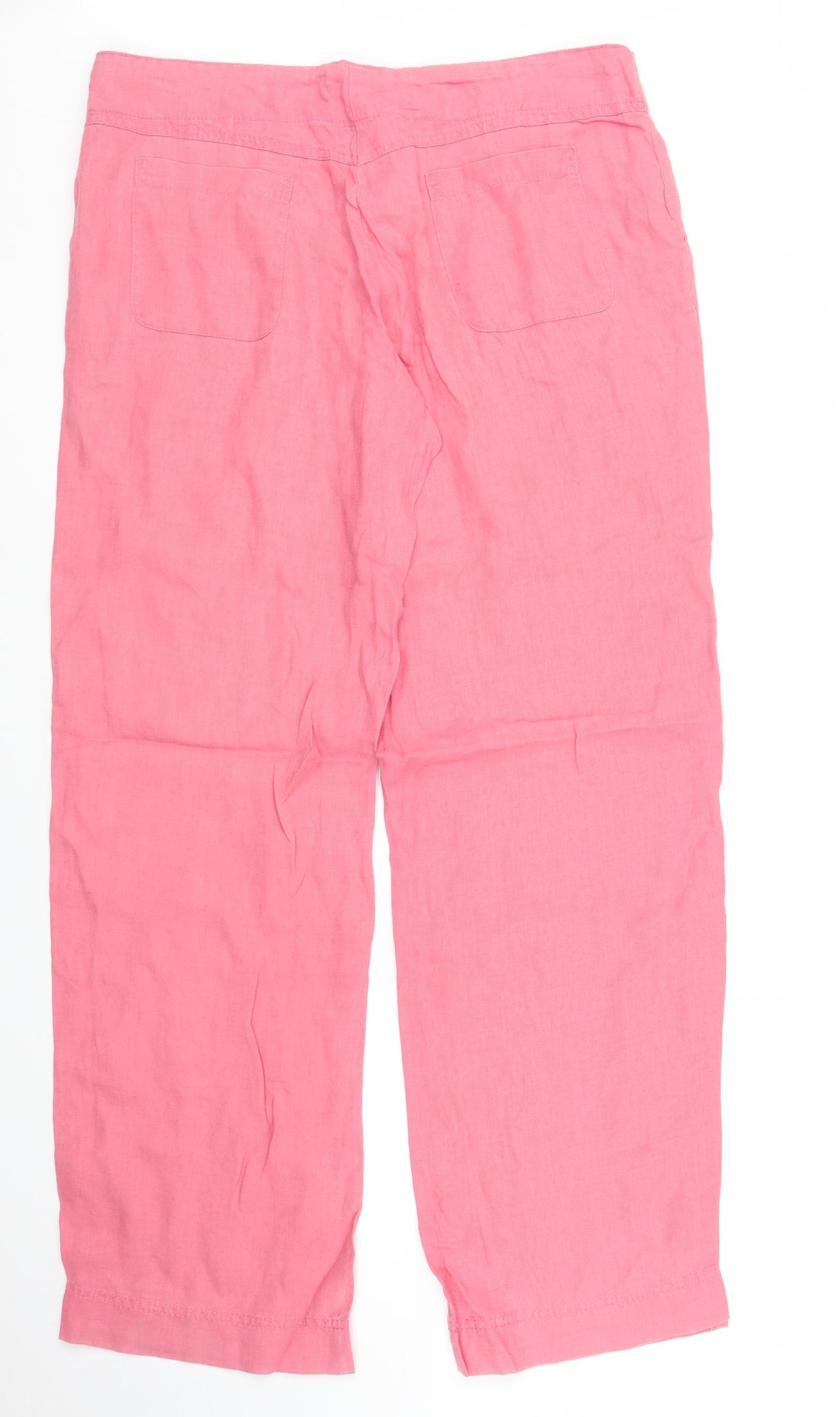 Primark Womens Pink   Trousers  Size 12 L28 in