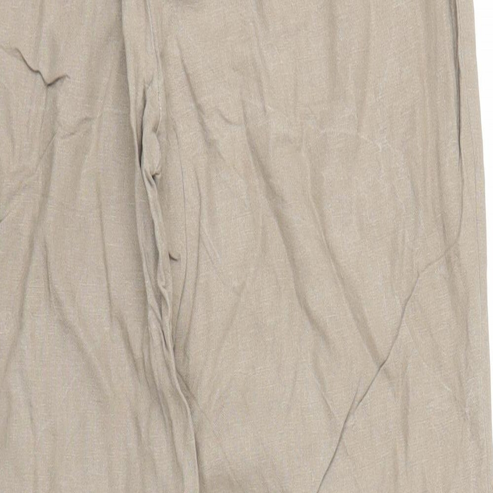 M&S Womens Beige   Trousers  Size 12 L25 in