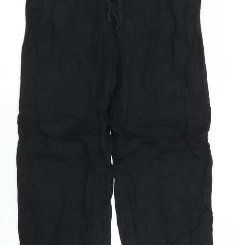 NEXT Womens Black   Trousers  Size 14 L27 in