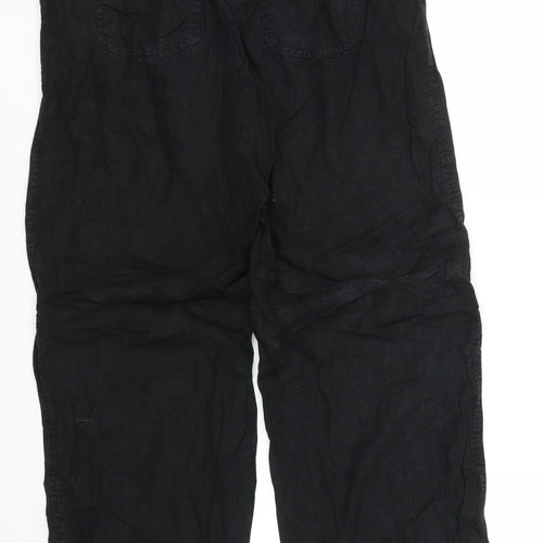 NEXT Womens Black   Trousers  Size 14 L27 in