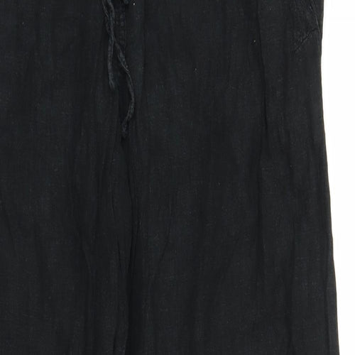 NEXT Womens Black   Trousers  Size 14 L27 in