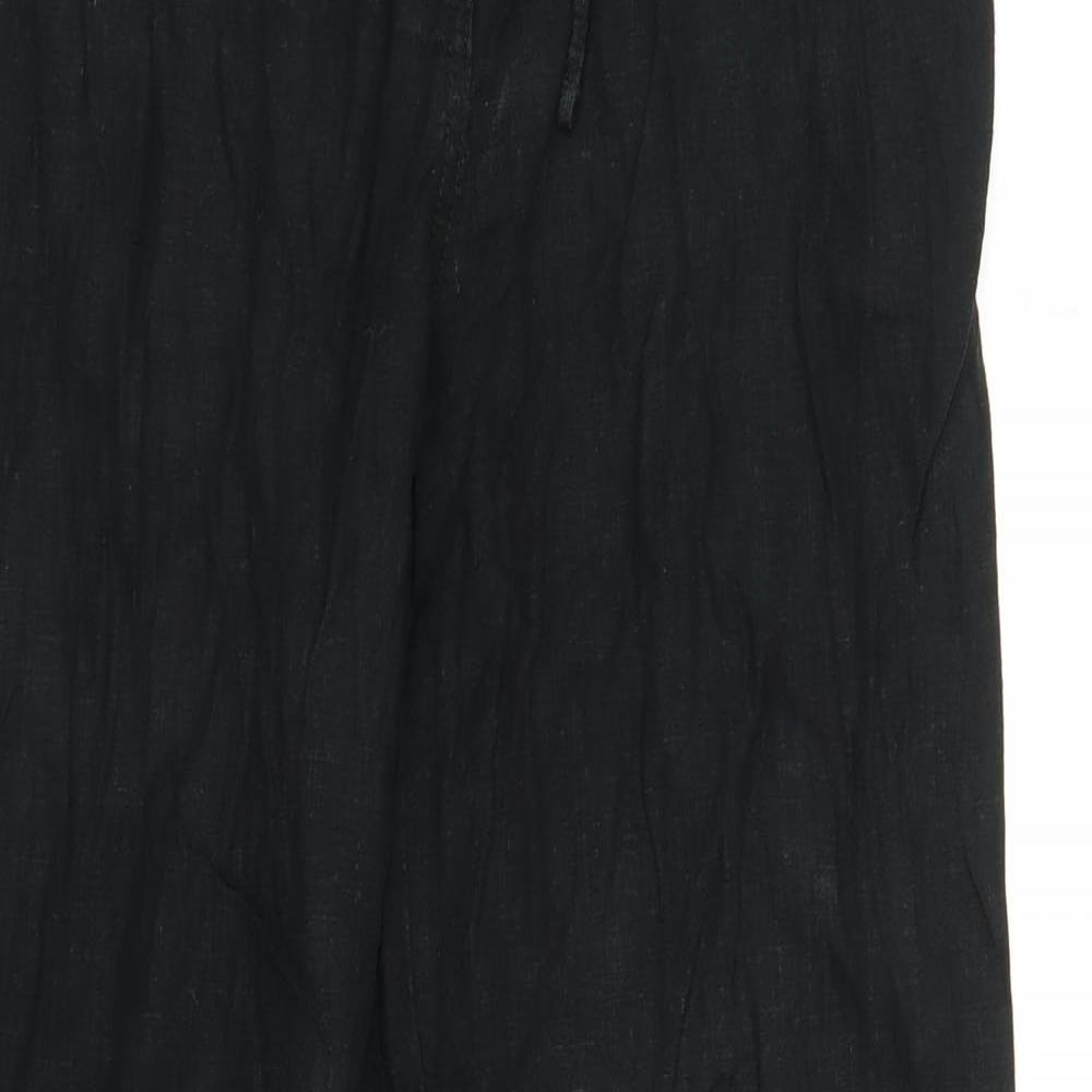 NEXT Womens Black   Trousers  Size 14 L29 in