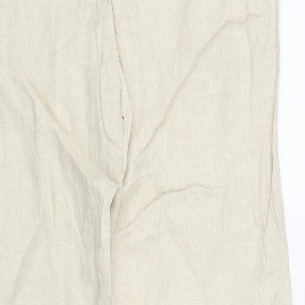 Per Una Womens Beige   Trousers  Size 12 L29 in