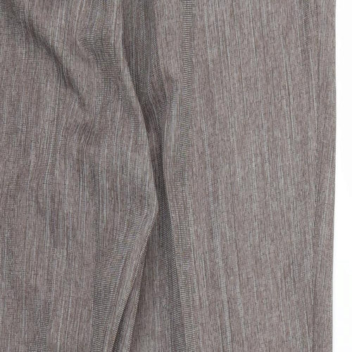 Marks and Spencer Womens Brown   Chino Trousers Size 16 L26 in