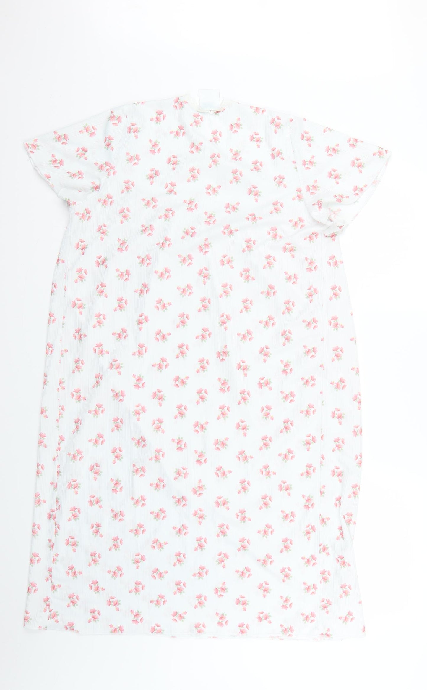 kilbirnie Womens White Floral  Babydoll Dress Size 12