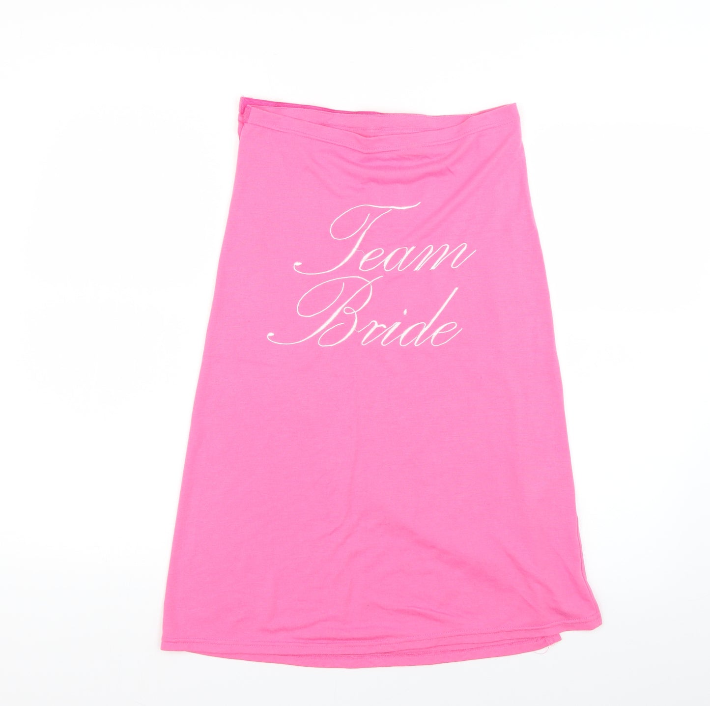 ASOS Womens Pink   Straight & Pencil Skirt Size S  - team bride