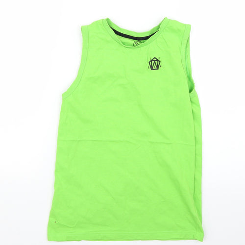 F&F Girls Green   Basic T-Shirt Size 11-12 Years