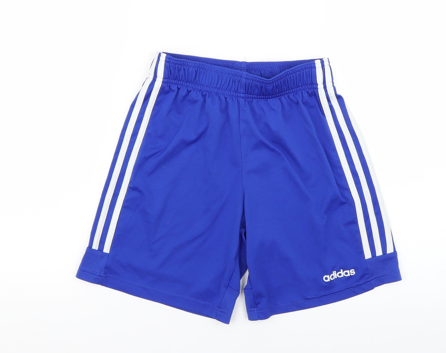 adidas Boys Blue   Sweat Shorts Size 11-12 Years