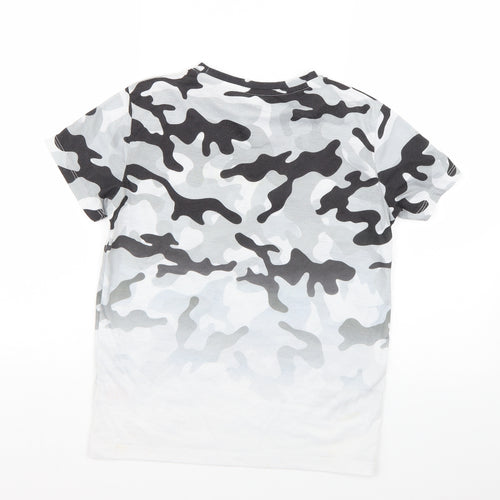 outlaws Boys Multicoloured Geometric  Basic T-Shirt Size 11-12 Years