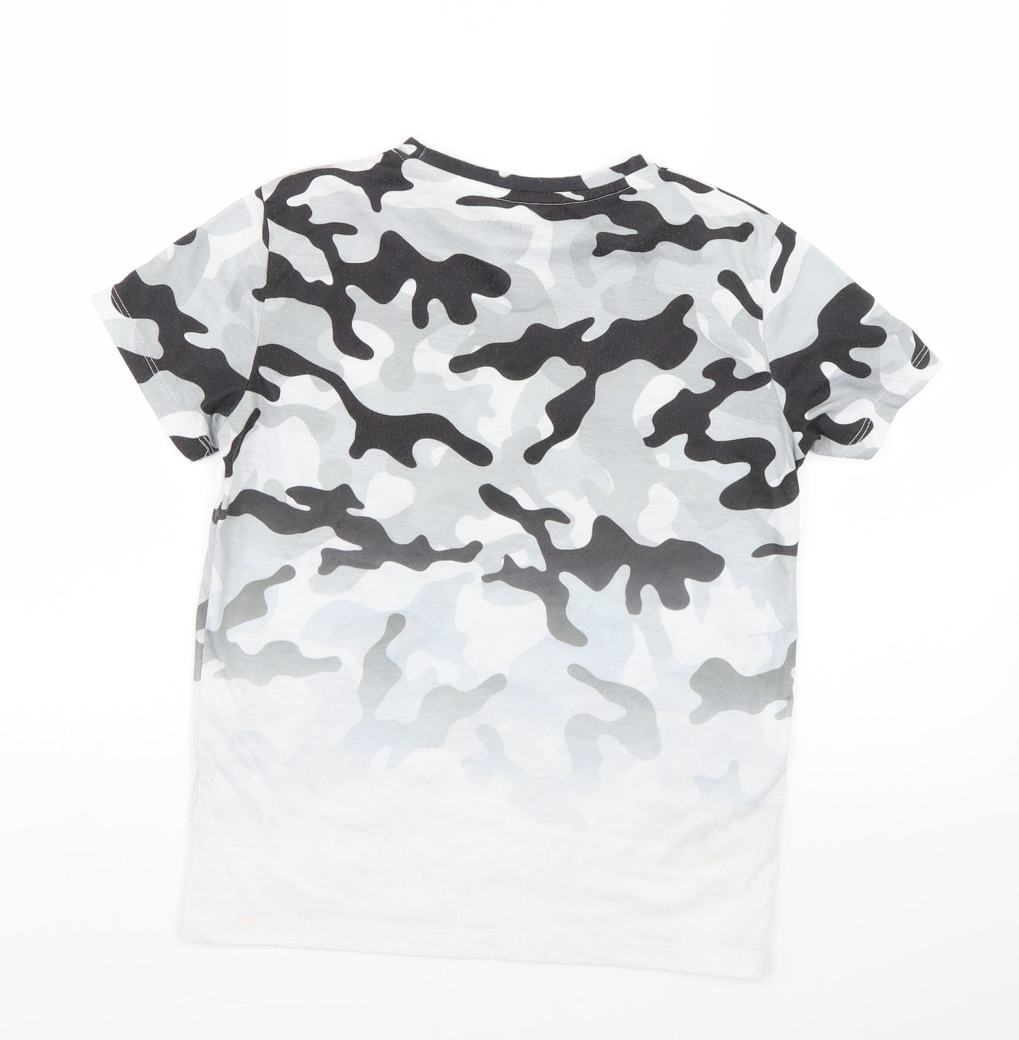 outlaws Boys Multicoloured Geometric  Basic T-Shirt Size 11-12 Years