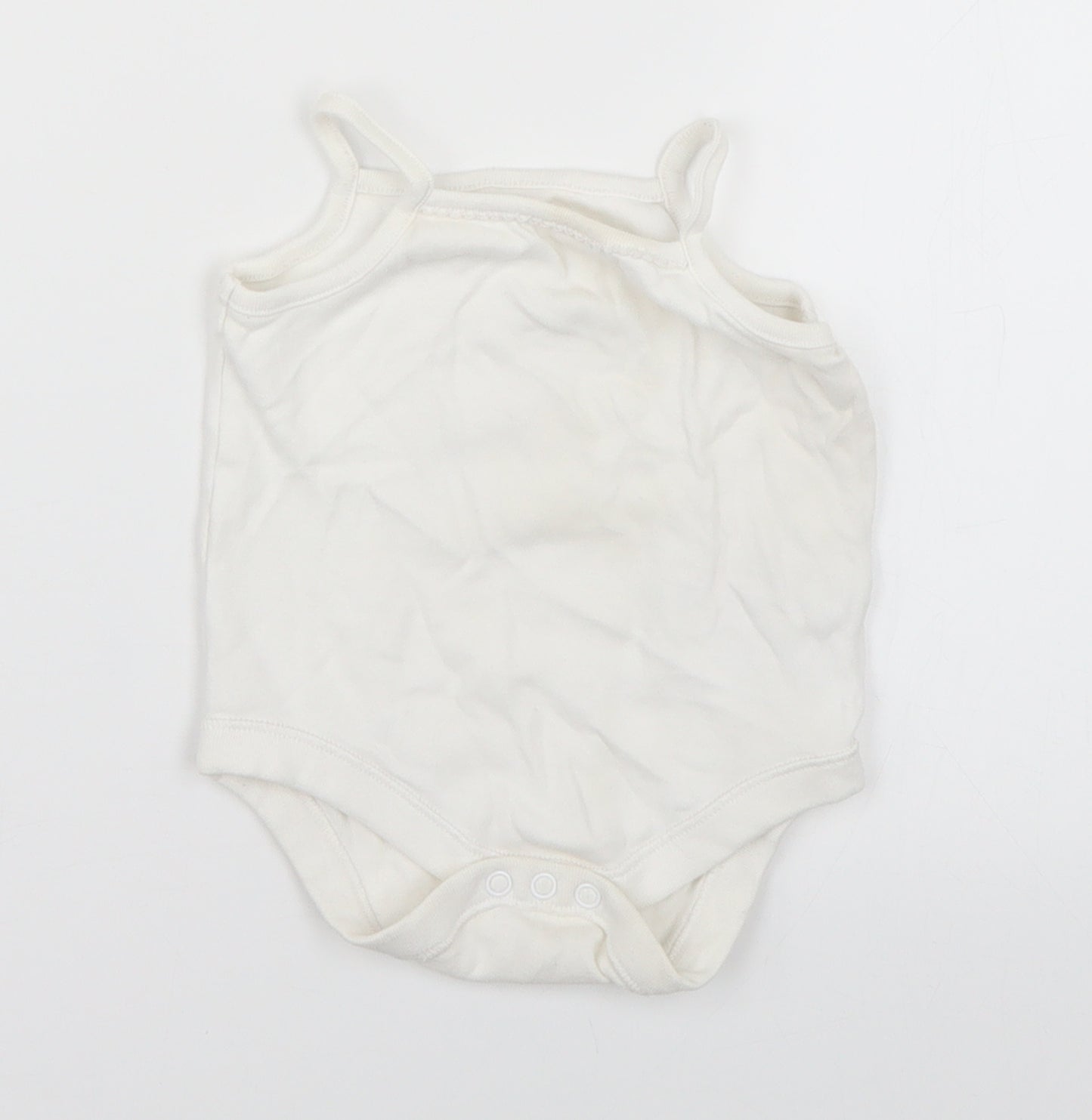 F&F Baby White   Basic T-Shirt Size 6-9 Months