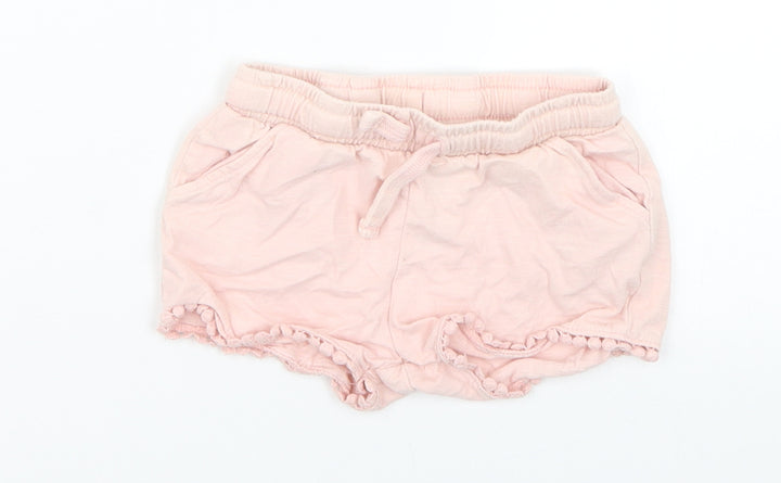 F&F Baby Pink Cropped Trousers Size 18-24 Months