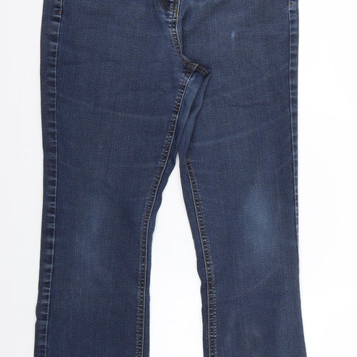 The Collection Womens Blue   Straight Jeans Size 12 L27 in