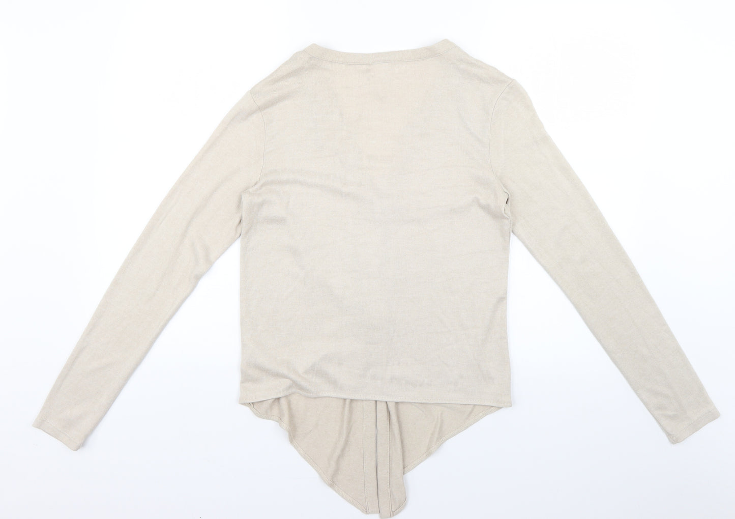 H&M Womens Beige   Cardigan Jumper Size XS