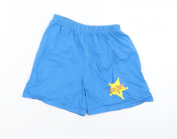 Disney Toy Story Boys Blue Geometric   Pyjama Pants Size 4-5 Years  - Toy Story